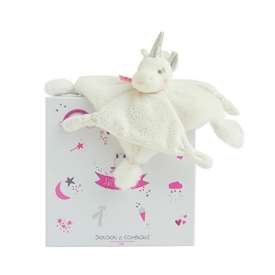 chausson doudou et compagnie licorne