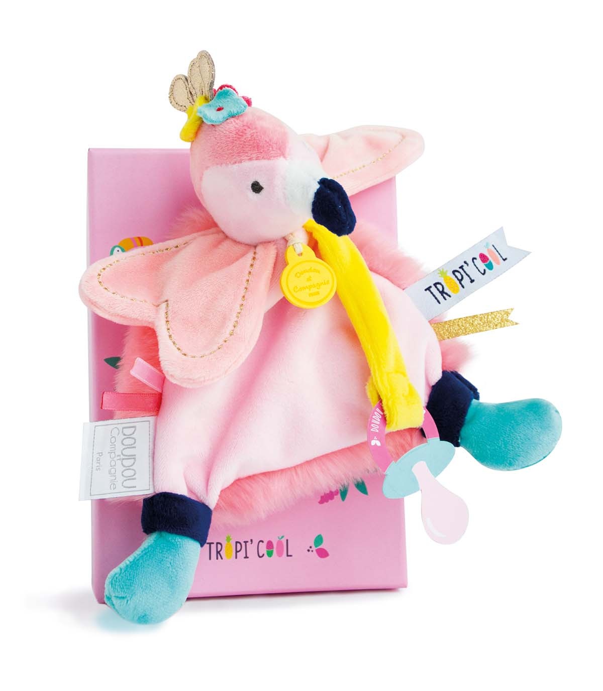 doudou et compagnie flamant rose