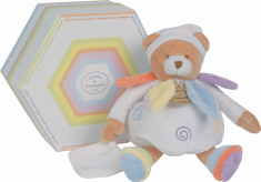 Doudou et compagnie Pantin boule avec doudou