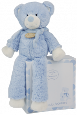 Doudou et compagnie longues jambes MM - bleu