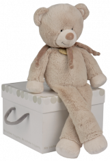 Doudou et compagnie longues jambes GM - taupe