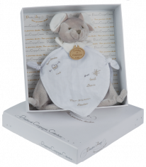 Doudou et compagnie Doudou souris grise