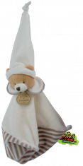 Doudou et compagnie Doudou &eacute;ponge ours gris