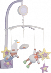 Doudou et compagnie Mobile musical Nuage de couleurs