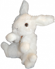 Doudou et compagnie Petit lapin blanc