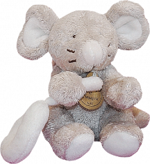 Doudou et compagnie Souris taupe hochet