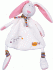 Doudou Floppy le lapin blanc