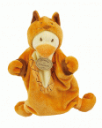 Marionnette d�guis�e renard et poussin
