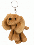 Porte cl� cocker marron