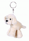 Porte cl� labrador beige