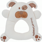 Hochet Monster chien blanc