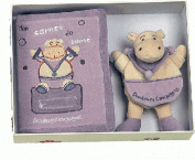 Coffret carnet de sant� L�o l'hippo