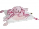 Doudou Tatoo lapin GM rose