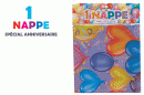 1 nappe joyeux anniversaire