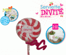 Serviette bonbon rouge