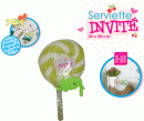 Serviette bonbon verte