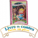 Livre et puzzle 100 pces Le petit chaperon rouge