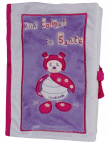 Prot�ge carnet Framboiselle la coccinelle