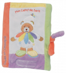 Prot�ge carnet ours Nuage de couleur