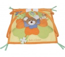 Tapis d'�veil carr� souris orang�