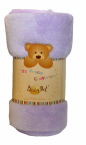 Douce couverture mauve