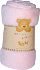 Douce couverture rose