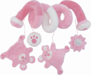 Spirale Monster souris rose