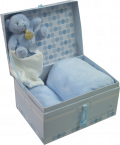 Coffret naissance ours bleu
