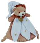 Doudou l'Ange ours marron