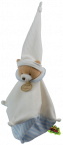 Doudou �ponge l'ours bleu Tatoo
