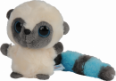 Yoohoo porte cle gris queue bleue
