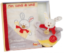 Coffret prot�ge carnet + doudou lapin