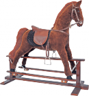 Cheval � bascule anglaise GM