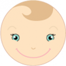 Bouille fille blonde