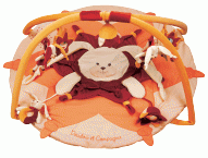 Tapis Lapin orange