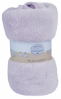 Douce couverture mauve