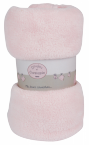 Douce couverture rose