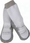 Mes premiers chaussons taupe