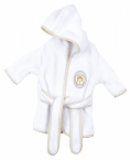 Peignoir ours blanc