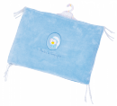 Tour de lit pingouin bleu