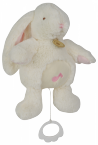 Boite � musique lapin rose
