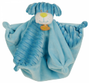 Doudou chien bleu