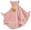 Doudou ours rose