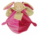 Doudou lapin rose