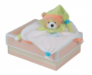 Doudou ours acidul�s multicolore