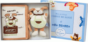 Coffret carnet de sant� Copain le chien