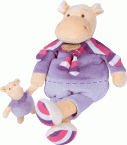 Pantin maman b�b� L�o l'hippo