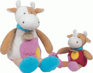 Pantin maman b�b� vache Cerise