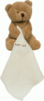 Ourson avec doudou marron