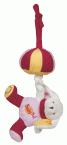 Boite � musique lapin rose